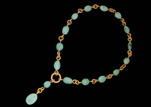 Necklace, 17" Style and Love Forever, Turquoise