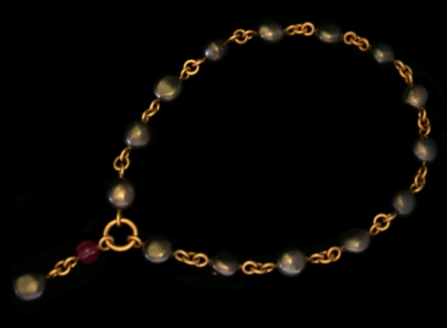 Necklace, Black South Sea Pearls, Ruby, Style and Love Forever