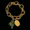 Pave Green Cubic Zirconia Bracelet - Image 2