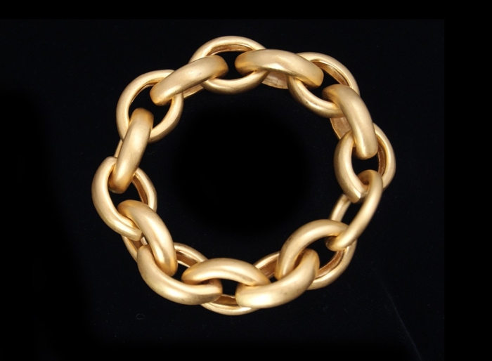 Bracelet, Bold Marquise Chain Link