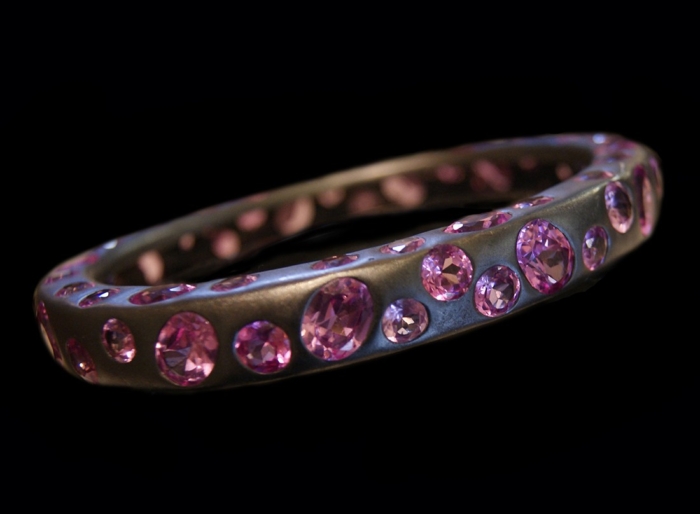 Bracelet, Pink Sapphires