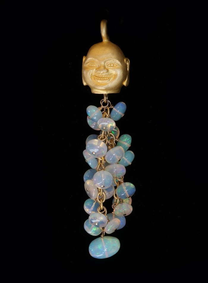 Buddha and Opal Tassel