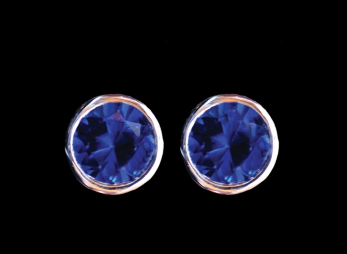 Sapphire Studs 18kt